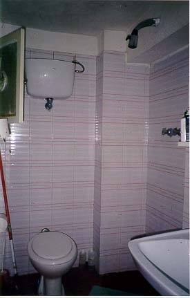 Shower, shampoo and, uh, shine...